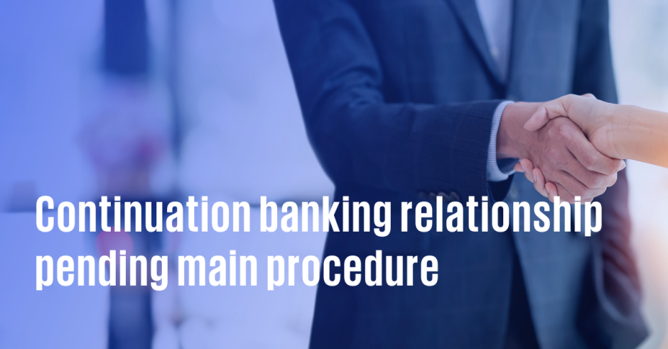 Banking relationship